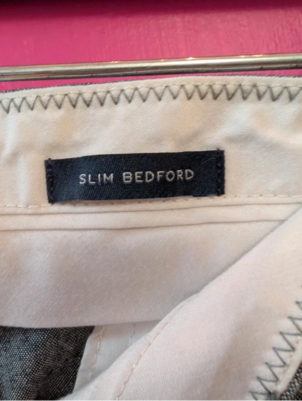 J.Crew Gray Slim Bedford Pants W34 L34